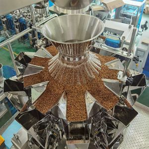 0.04mm Automatic Vertical Packing Machine 420mm Taro Slices