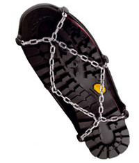 High Capacity Shoe Chains , Durable Easy Operation Winter Ice Cleats