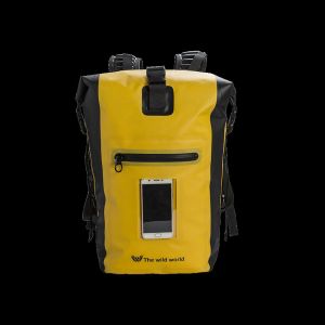 25L Yellow Triathlon Transition Backpack Outdoor Waterproof Rainproof