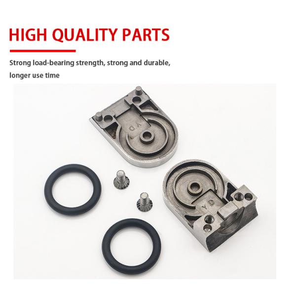 Stainless Steel Wall Mount Bathroom Shower Glass Clamp Square Corner Clip Heavy Duty