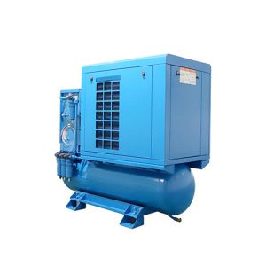 Intergrated 4 In 1 Screw Air Compressor IP54 / IP23 16bar air compressor for