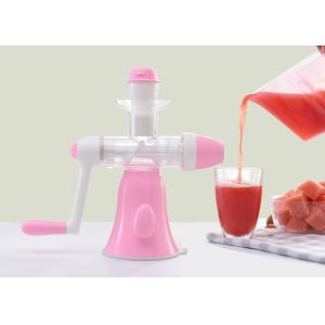 Quality Hand Operate Slow Speed Juice Making Machine Durable Juice Extractor Easy Gathering for sale