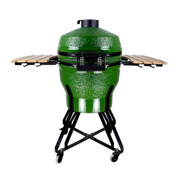 New Style KIMSTONE Kamado Grill Kimstone BBQ Grill 22inch Smoker Grill China Ceramic