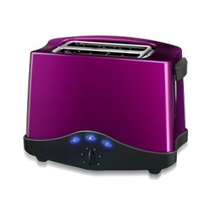 Removeable Crumb Tray 2 Slice Toaster Automatic Bread Toaster