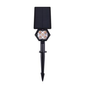 2W 240LM RGB SMD2835 LED Outdoor Solar Lawn Lights