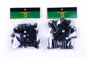 Quality Black Garden Cane Connectors Deameter 8mm Color Black 10pcs/pack Garden Stakes Connectors for sale