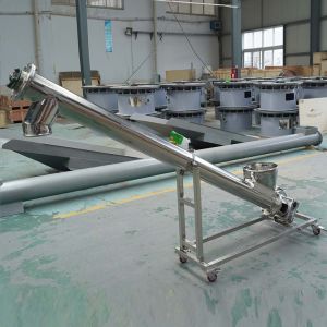 Durable Screw Auger Feeder for Conveying System Stainless Steel