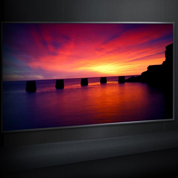 Buy Micro Layers Fixed Frame Screen Edgeless Ambient Light Black Diamond With 1cm Frame at wholesale prices