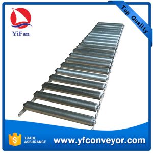 Container Floor Gravity Unloading Roller Conveyor