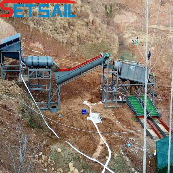 Land Iron Sand Machinery for Land Diamond and Gold