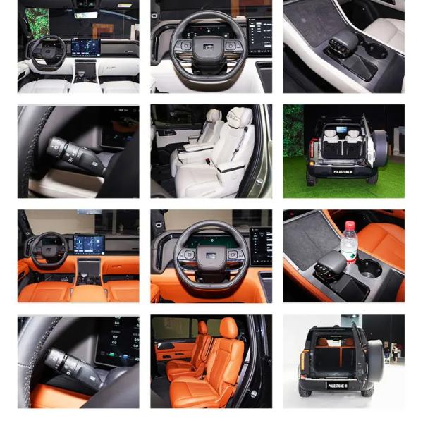 2024 Polestone Jishi 01 7 Seats Luxury SUV Hybrid Energy Vehicle 5050x1980x1869 Dimensions