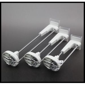COMER anti-theft display devices Hot Sale Slat Wall Security Hooks for mobile