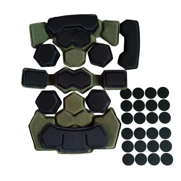 Buy Tactical Team Wendy Cushion Pads Inner Comfort Padding Kit Protective Gen 4 Sponge Memory Foam For FAST MICH PASGT at wholesale prices