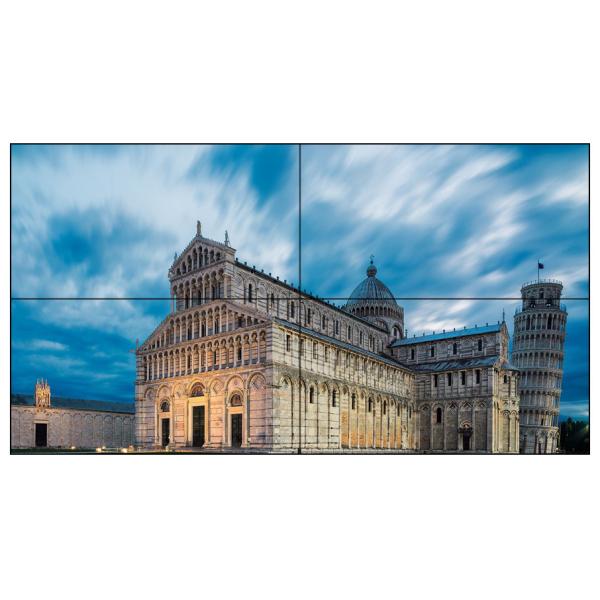 Buy 4K Seamless Video Wall 200W Narrow Bezel LCD Display at wholesale prices