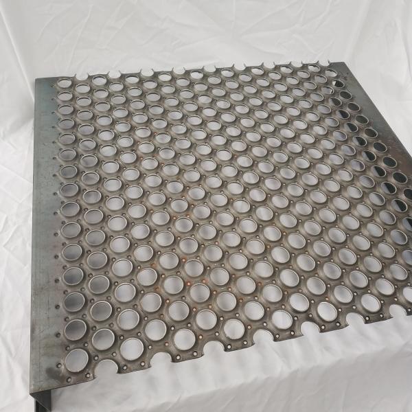 4.0mm Raised Grip Strut Plank Grating Round Hole Floor Safety Slip Resistant