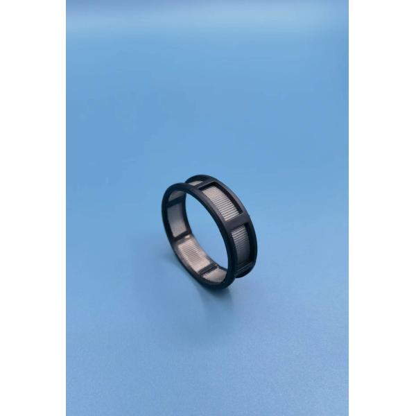 Stainless Steel Fuel Injector Filter, 36mm x 32mm x10.4mm, Compatible with Fuel Injector Universal Repair Set