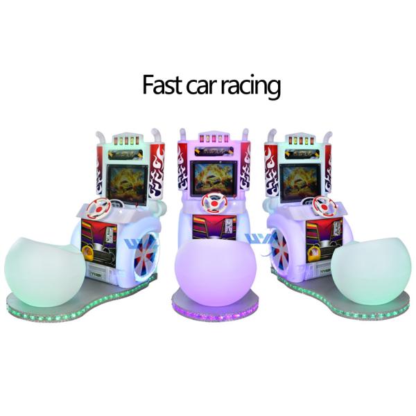 Video Racing Game For Kids 17 Inch Coin Operated Arcade Machines