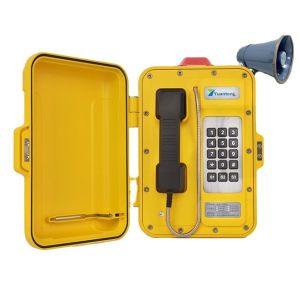 Auto Dial Railway Telephone , Weather Resistant Hotline Speed Dial Telephone