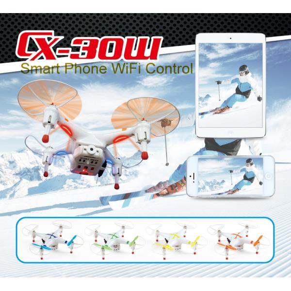 Cheerson CX-30W WIFI Controlled 2.4G 4CH 6 Axis RC Quadcopter Cheerson Hobby Drone 2.4g Mini RC Quadcopter Helicopter with HD camera