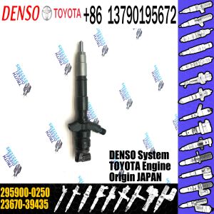 China Fuel Injector 23670-30440 23670-39435 295900-0250 295900-0200 For Toyota Hiace Dyna 1kd Ftv Euro 5 on sale