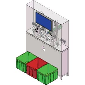 Welding Film Appearance Inspection Equipment For Flat / Arc Bottom