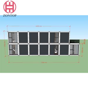 Zontop Modern Flat Pack Portable Living 40ft Factory Price 40ft Prefabricated