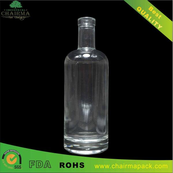 Buy 750ml High-White Glass Bottle for Rum at wholesale prices