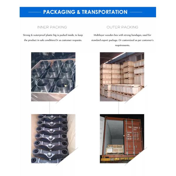 China OEM Foundry Ductile Iron 400-18 Sand Casting Slew Bush Top