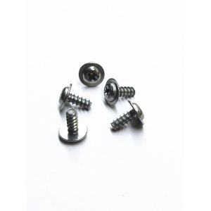 Zinc Nickel Alloy Phillips Screws Built In Cushion Screw Round Head With Self