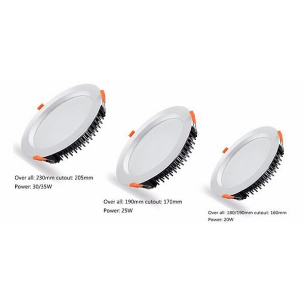 High Lumen 1500lm Dimmable15watt Recessed LED Emergency Downlight PSE / ROHS / CE