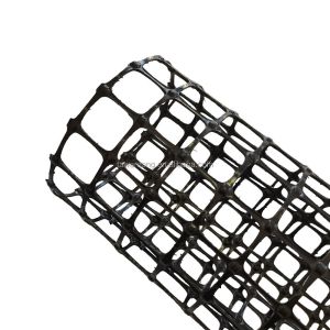 Recycled Plastic Farm Fence Posts Geogrid for Road Construction MESH SIZE 12.7
