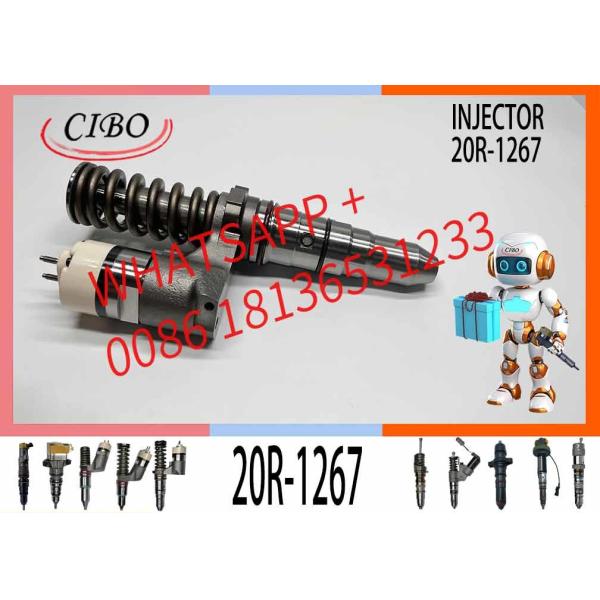 Hot sale fuel common rail injector 392-0203 3920203 20R-1267 for Engine 994D