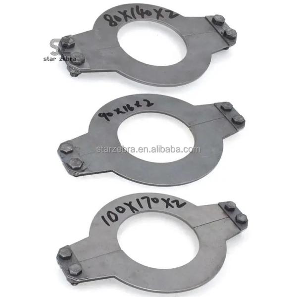 2mm Thickness Dia 45mm 50mm 60mm 70mm 80mm 90mm 100m Steel Excavator Bucket Pins Shim Washer for Building Material Shops