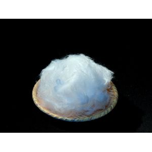 Antibacterial Carbon Polylactic Acid Fiber White For Spinning