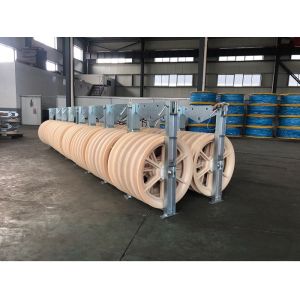 Line Stringing 660mm Cable Pulling Pulley