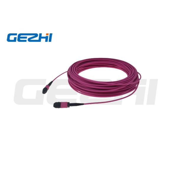 MPO 8 Core OM4 Multimode Patch Cable Series MPO LC Patch Cord Pigtail
