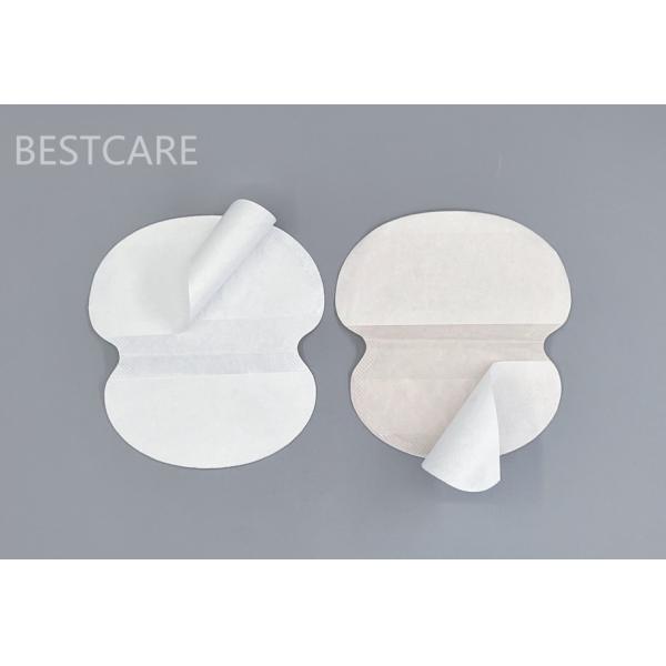 Buy Sweat Proof Disposable Armpit Pads Easy Remove Anti Perspirant Privatle Label at wholesale prices