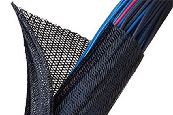 8mm 9mm Pet Wrap Braided Sleeving Halogen Free Flame Retardant