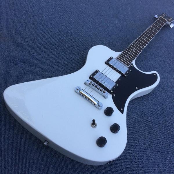Buy New style RD type Electric Guitar in Alpine White, Custom Shop RD guitar with Chrome hardware, Dots inlays at wholesale prices