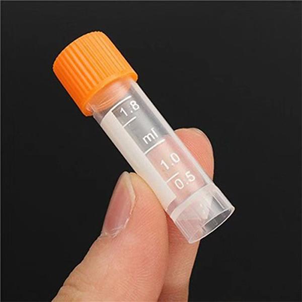 Disposable 5ml Cryovial Tube 10ml Cryovial Tube with Cover ETO Sterilized