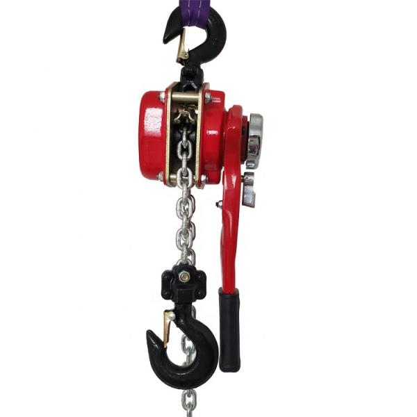 Buy Dia 6mm G80 5 Ton 1.5m Lever Ratchet Manual Chain Hoist at wholesale prices