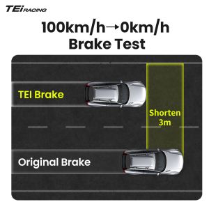 TEI BBK SR10 400mm/420mm/440mm*36mm Brake Disc 10 Piston Caliper Front Brake Kit