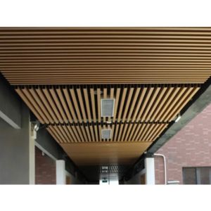 China Commercial WPC Ceiling Panel Cladding Board Sound Insulation on sale