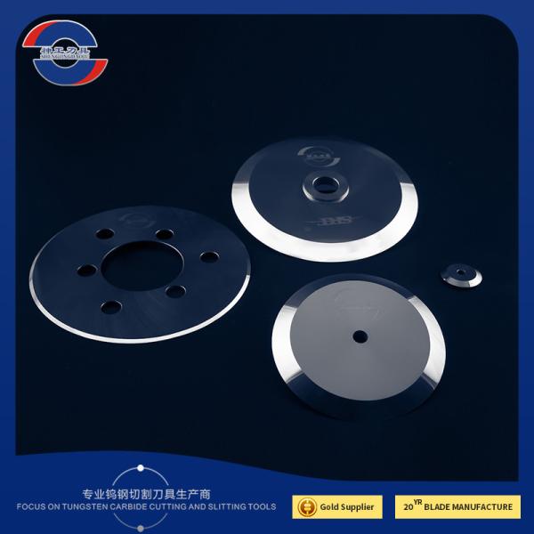 Buy Mirror Polishing Tungsten Carbide Industrial Machine Knives Circular Blades at wholesale prices