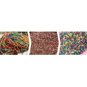 100-1000kg Capacity Copper Wire Granulator ZY-100 with 39kW Power in Thailand