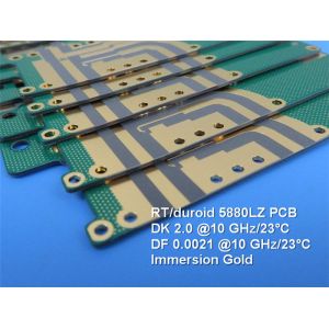 RT5880LZ Multilayer Rogers PCB Board 10mil Double Sided