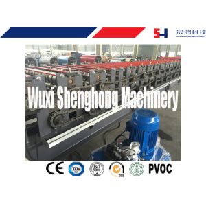 Double Press Cold Roll Forming Machine Easy Operation With Transmission Chain