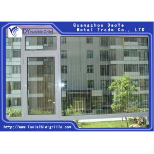 Steel Window Invisible Grille Chrome Coated With Nano