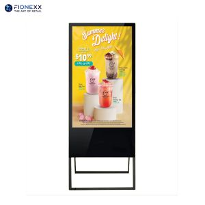 China 55inch A Board Poster Advertising Digital Display Totem on sale