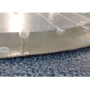 Clear PVC Double Layers Inflatable Bubble Tent 8m Diameter Exhibition